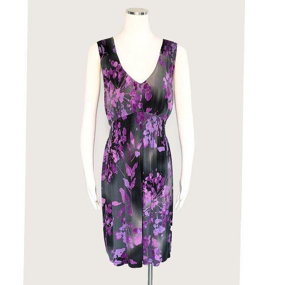 Daisy Fuentes Floral Print Dress - Picture 2 of 5